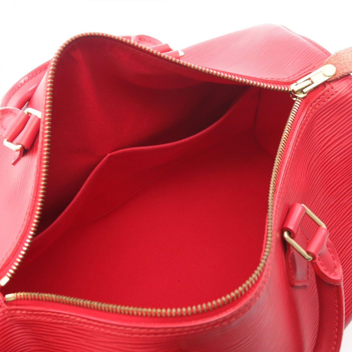 Louis Vuitton Speedy 30 Epi Handbag in Rouge - Timeless Elegance