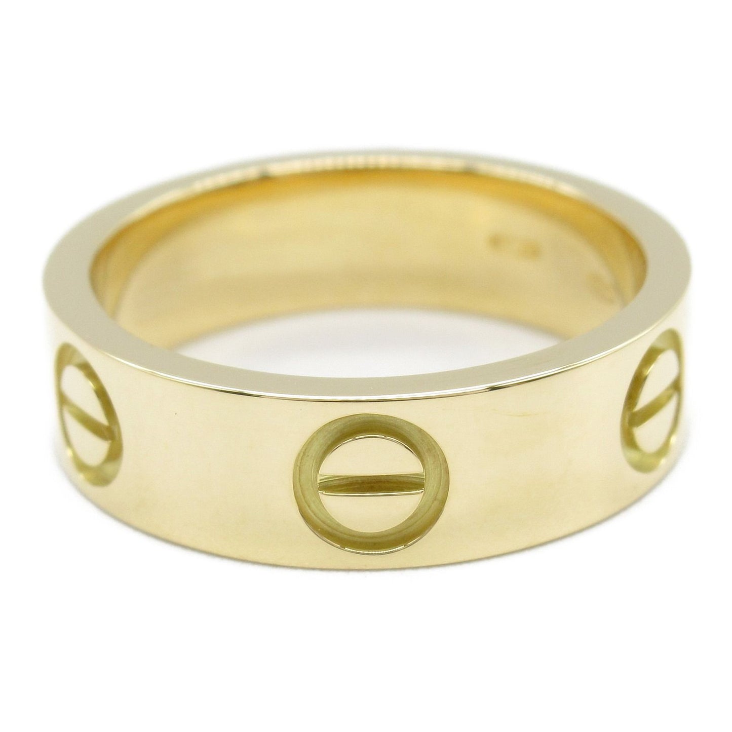 CARTIER Love Ring in K18 Yellow Gold - Unisex Elegance