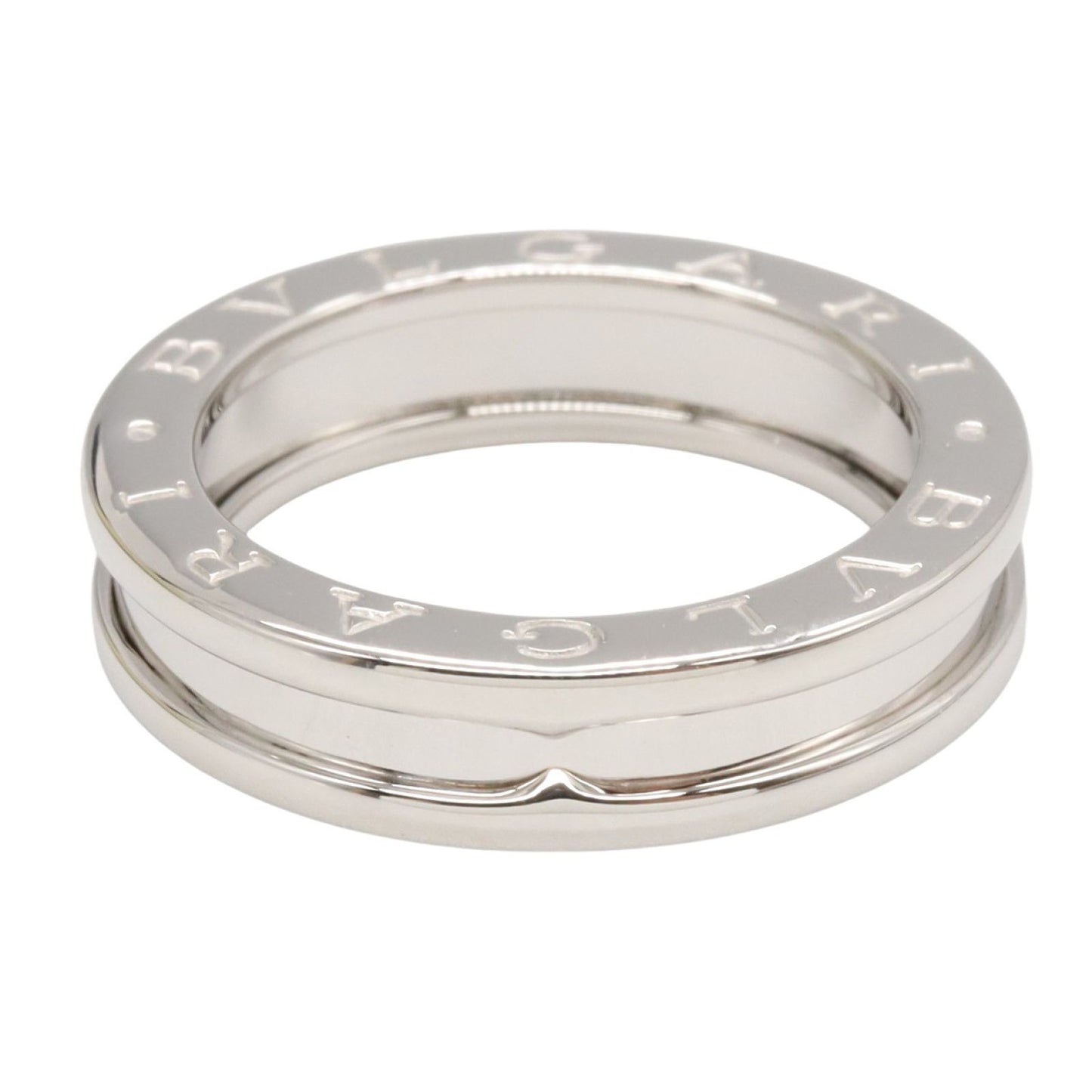 BVLGARI B-zero1 Ring in K18 White Gold - Unisex Elegance