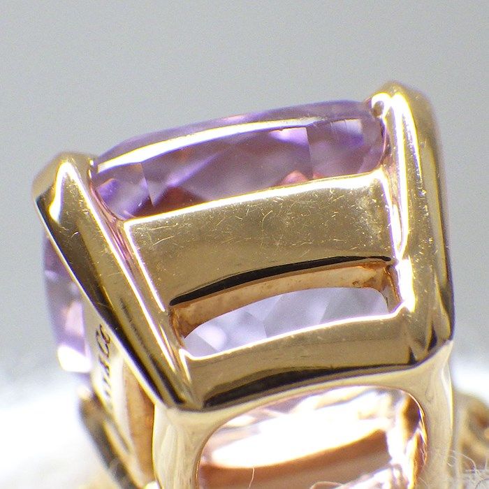 Tiffany & Co. Sparkler Amethyst Necklace in K18 Pink Gold