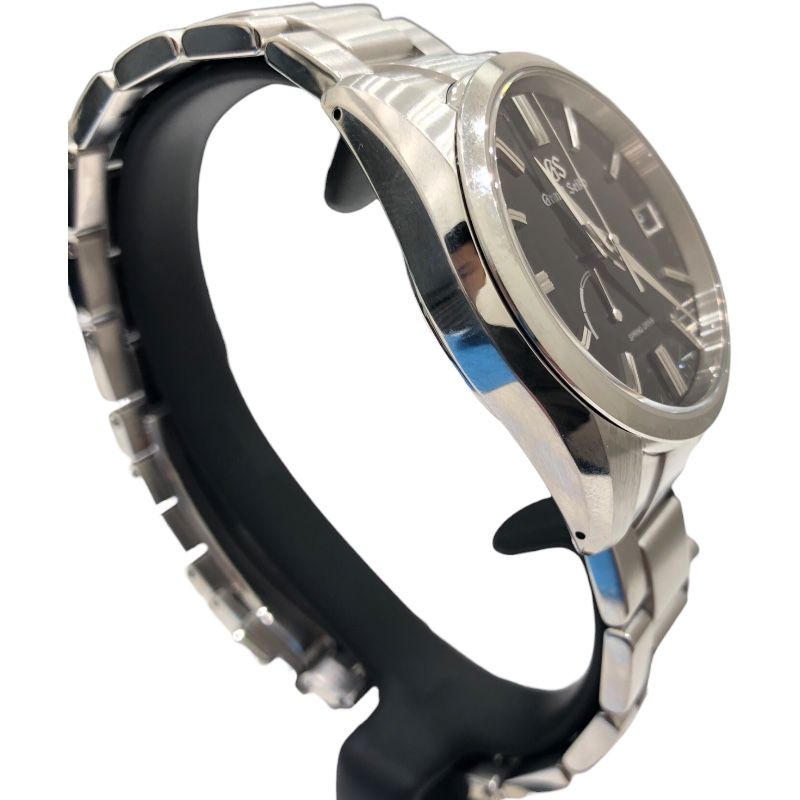 Grand Seiko Heritage Collection Spring Drive SBGA467 - Black Stainless Steel