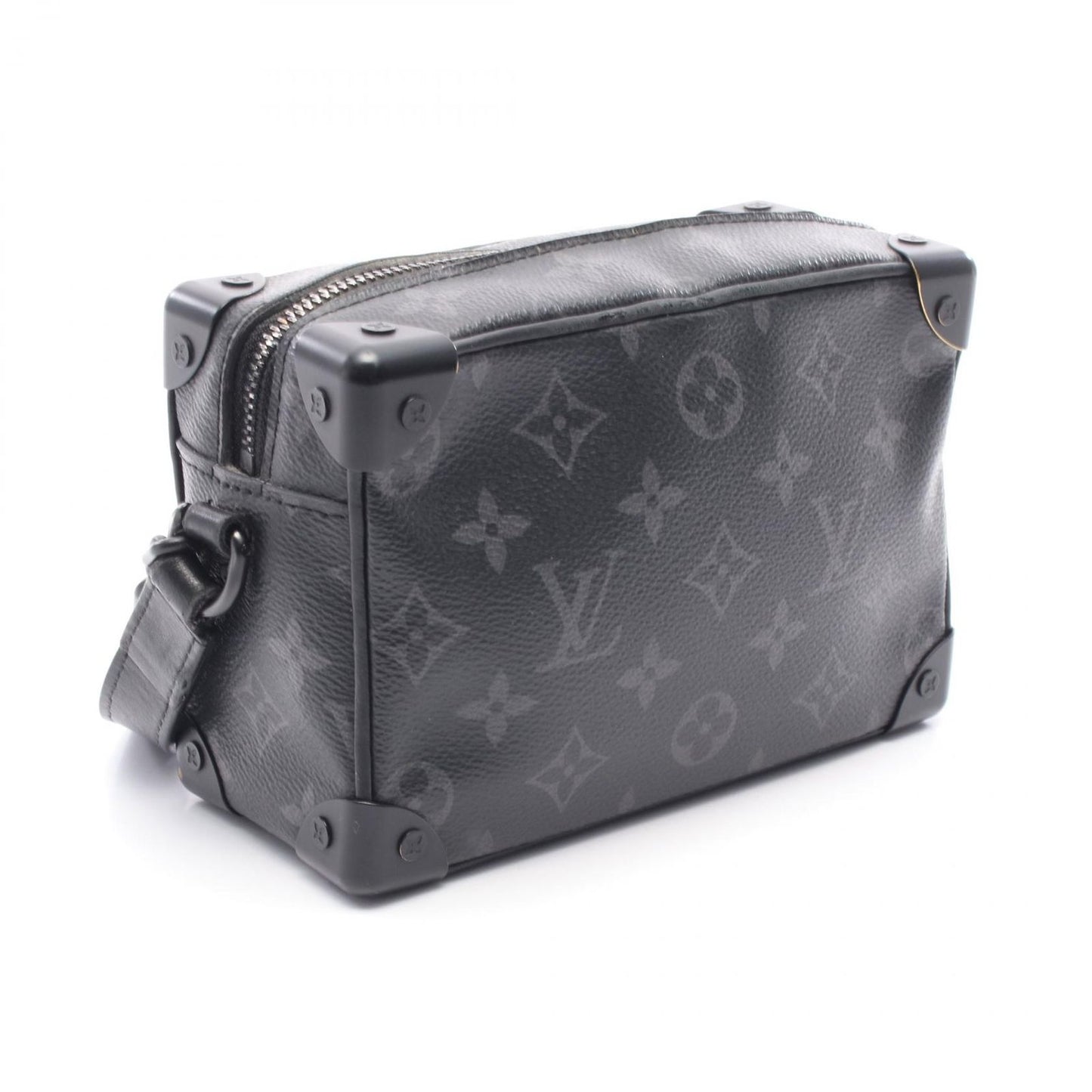 Louis Vuitton Mini Soft Trunk Monogram Eclipse Shoulder Bag