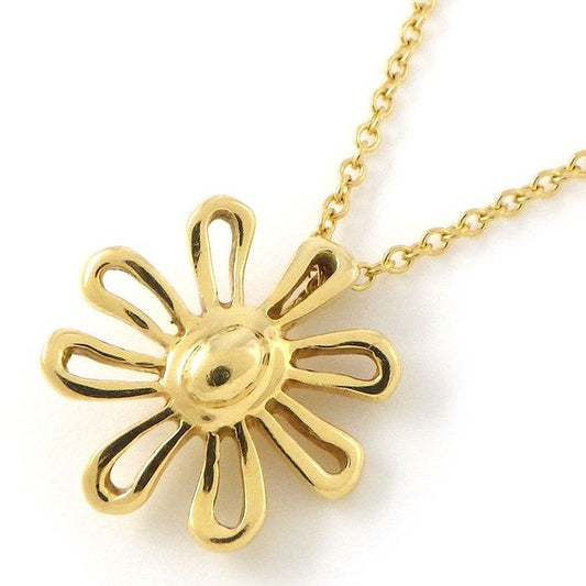 Tiffany & Co. Daisy Flower Motif Necklace in K18 Yellow Gold
