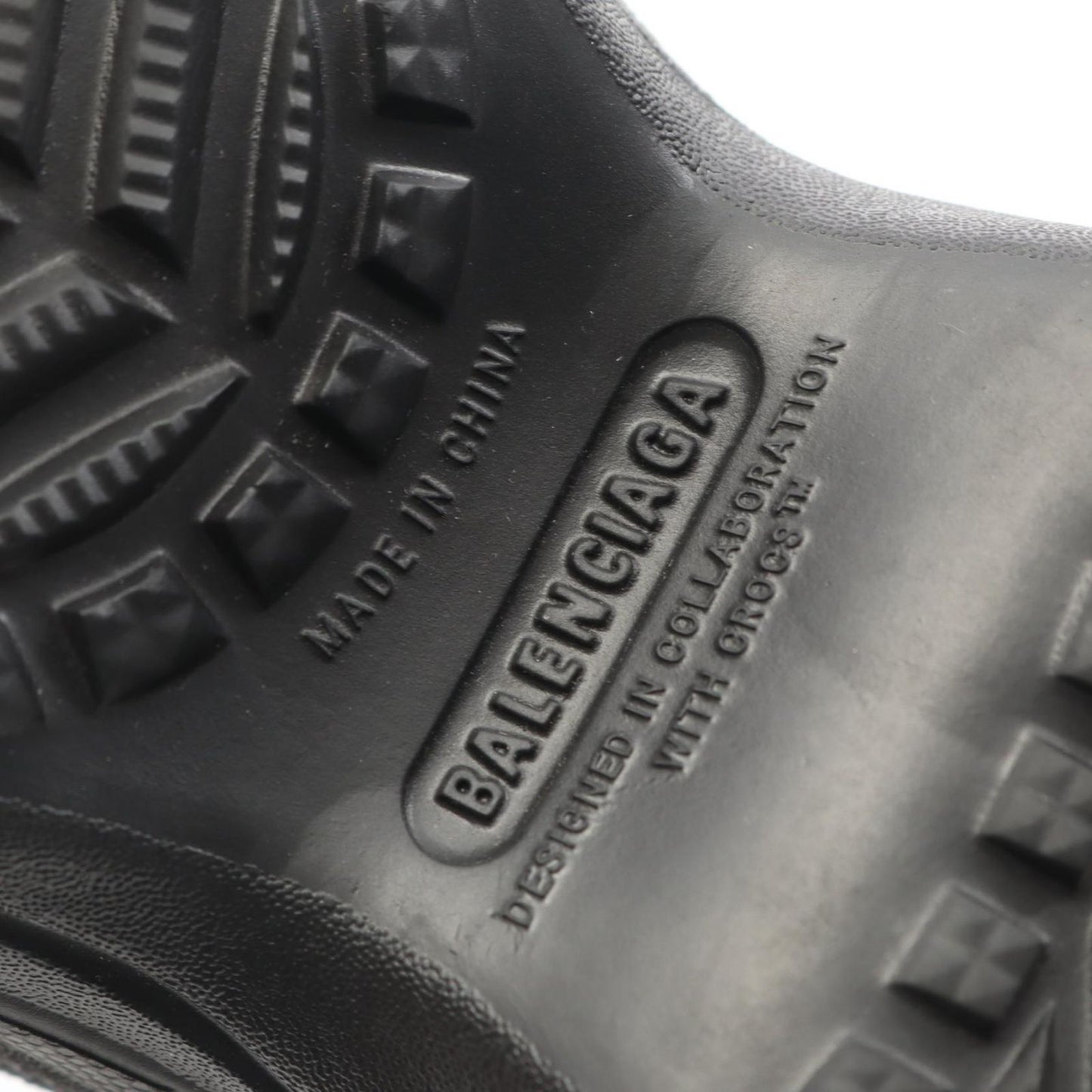 BALENCIAGA x Crocs Jibbitz Mules - Exclusive Black Sandals