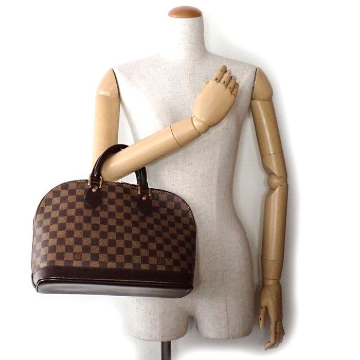 Louis Vuitton Alma Handbag N51131 - Exquisite Brown Damier Ebene