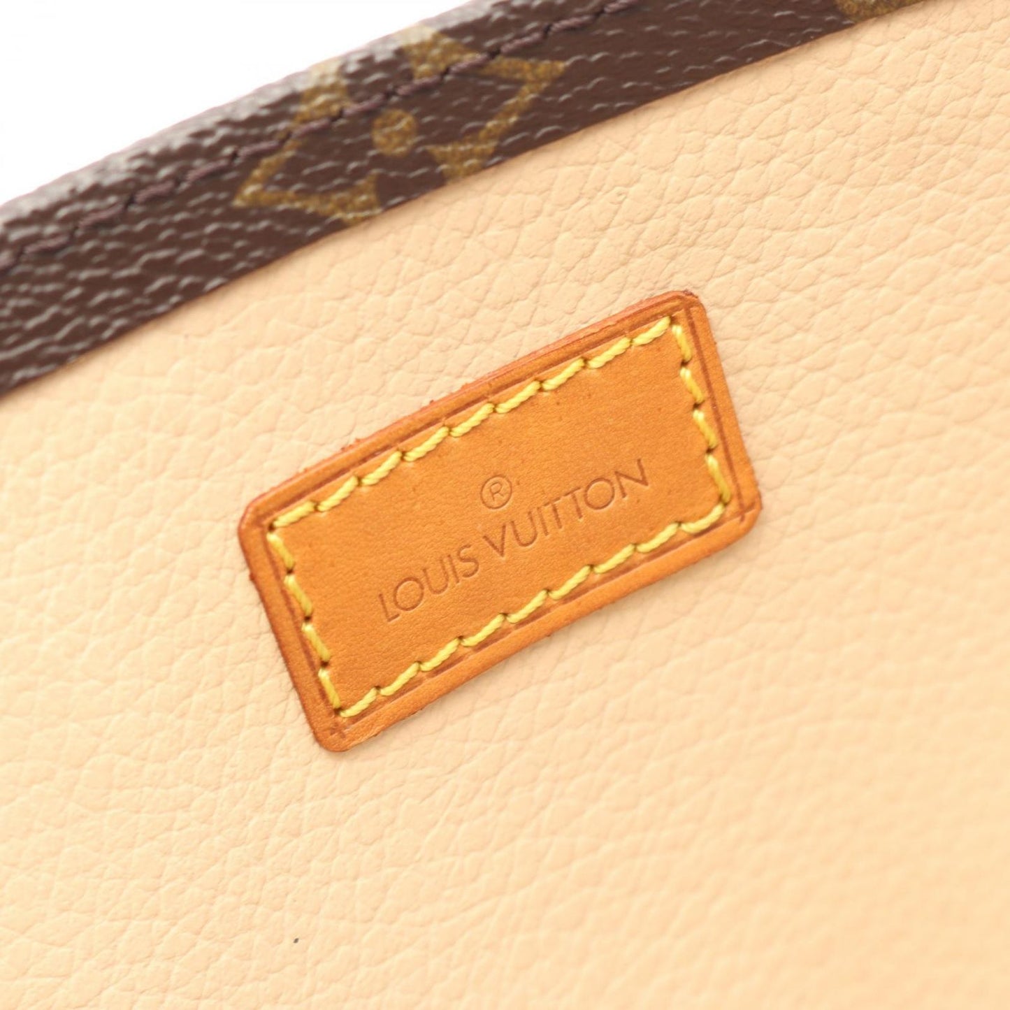 Louis Vuitton Sac Plat Tote Bag - Timeless Elegance in Brown