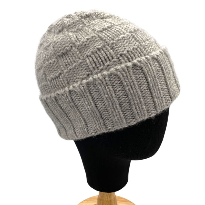 Louis Vuitton Cashmere Knit Cap in Grey Damier - M74404
