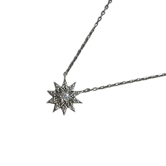 STAR JEWELRY Diamond Necklace in Platinum 950 - Exquisite Elegance