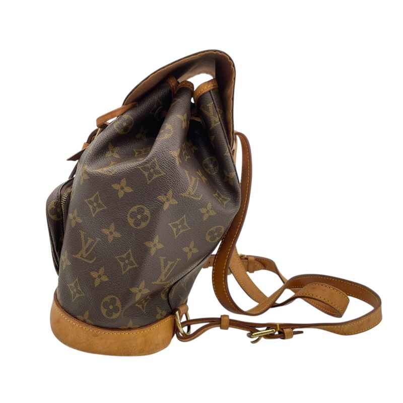 Louis Vuitton Monogram Montsouris MM Backpack - Brown Canvas