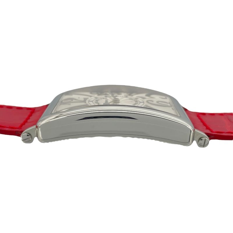 Franck Muller Long Island Relief 1002QZREL Silver Men's Watch