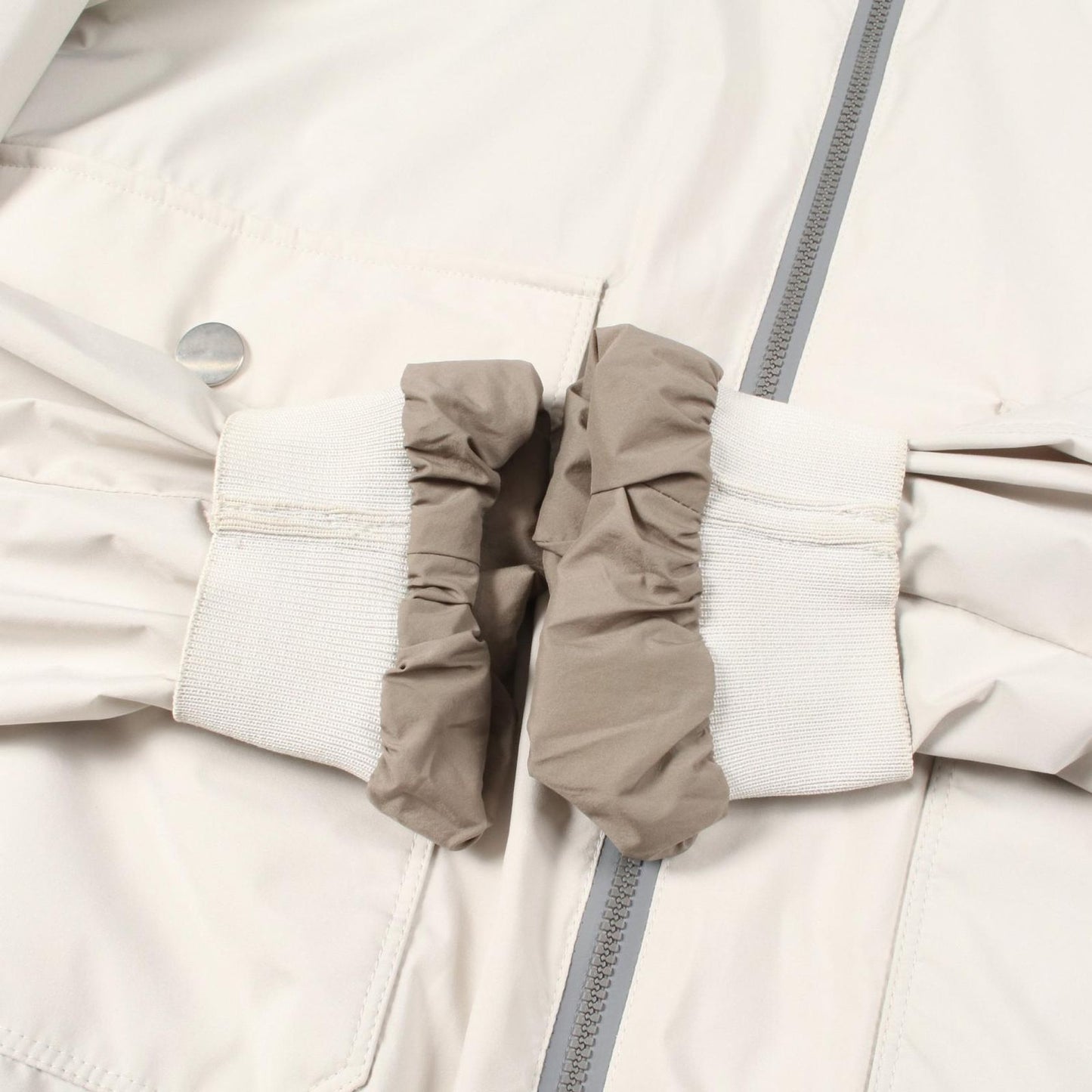 MONCLER VERTE Beige Jacket - Timeless Elegance for Men