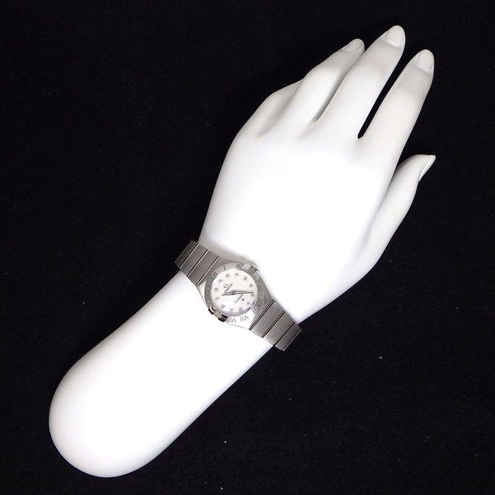 OMEGA Constellation 123.10.24.60.55.001 Diamond Index Watch