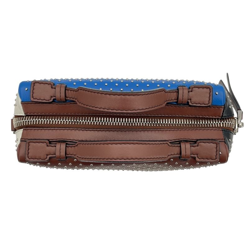 TOD’S GONCINI Multicolor Leather Shoulder Bag with Studs