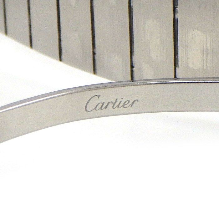 Cartier Santos-Dumont MM W20037R3 Ivory Dial 18K Gold & Steel Watch