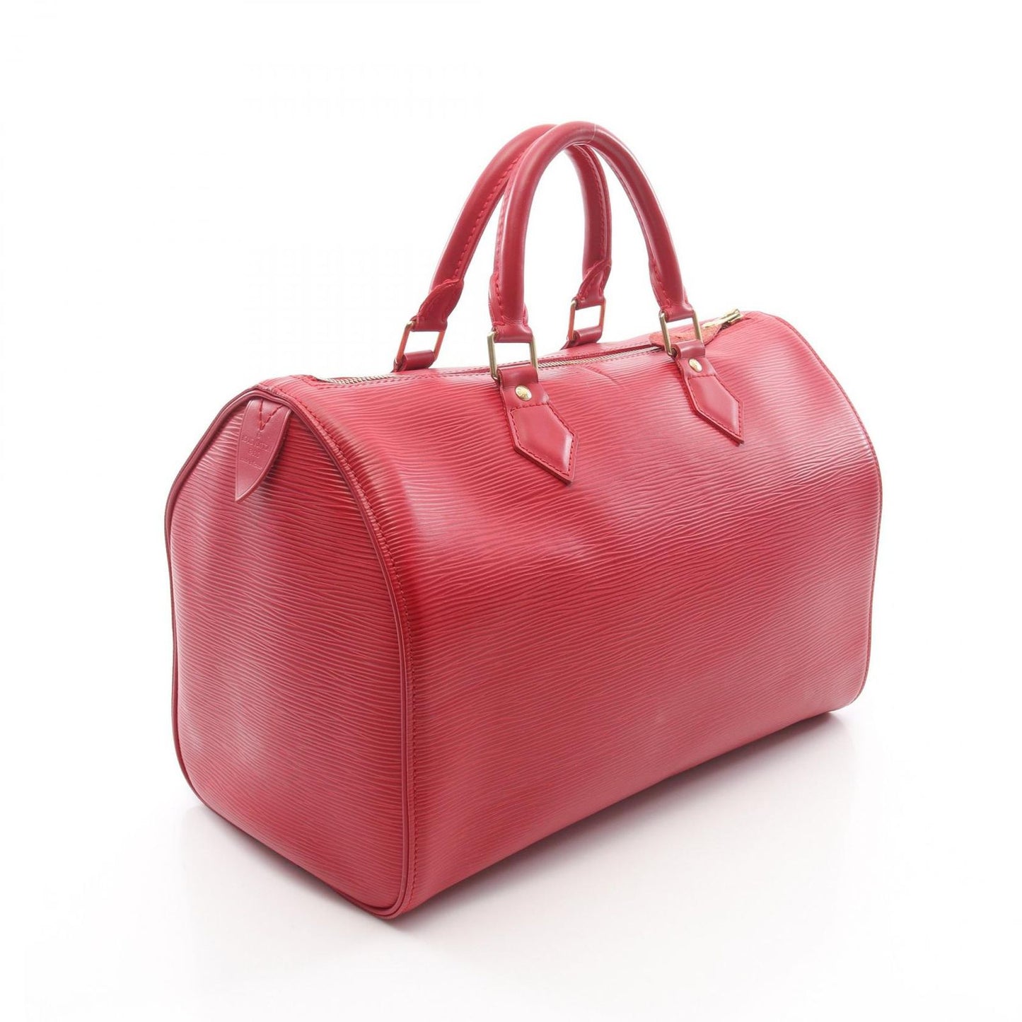 Louis Vuitton Speedy 30 Epi Handbag in Rouge - Timeless Elegance