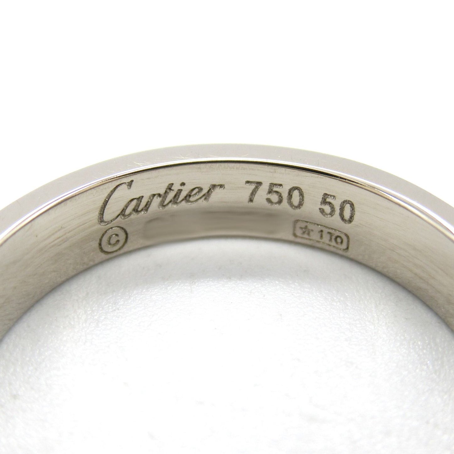 Cartier Mini Love Ring in 18K White Gold - Timeless Elegance