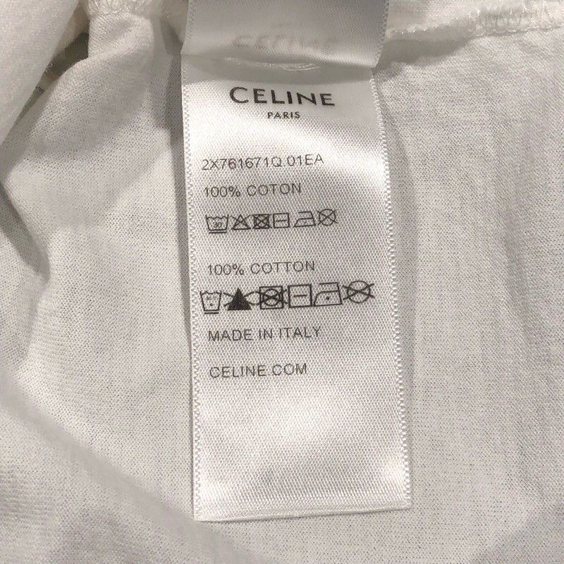 CELINE Logo Print Cropped T-Shirt - Exclusive Women's Cotton Tee