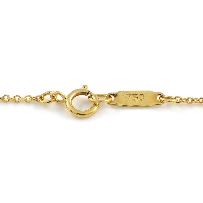 Tiffany & Co. Triple Heart Necklace in K18 Yellow Gold