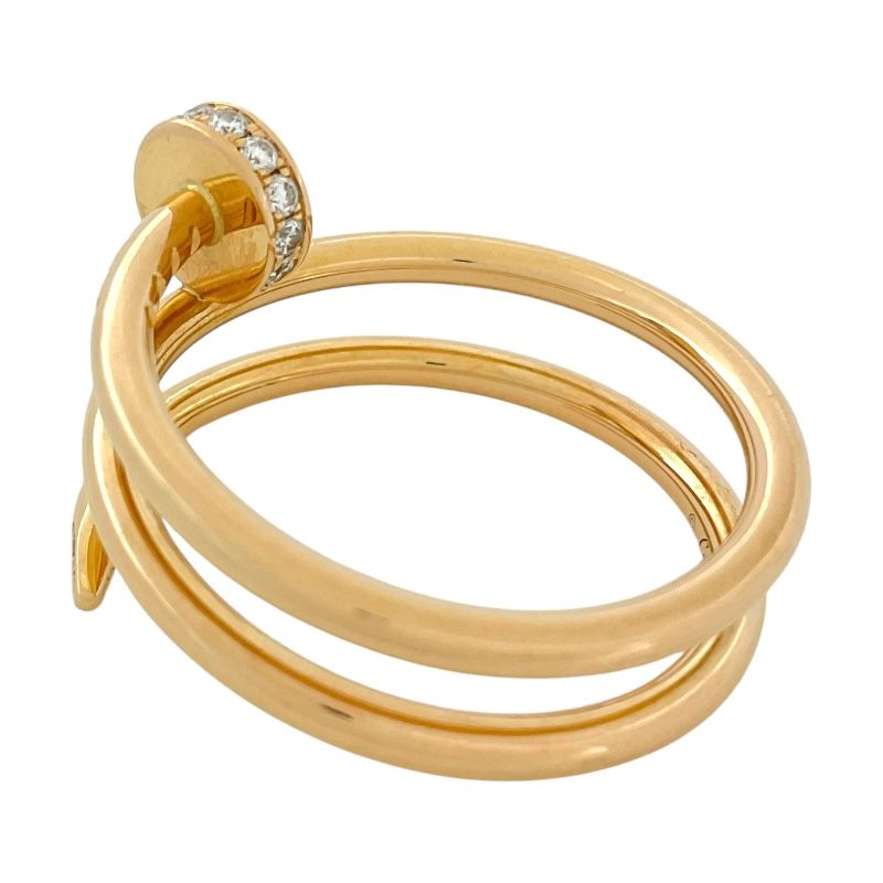 Cartier Juste un Clou Diamond Ring SM in 18K Pink Gold