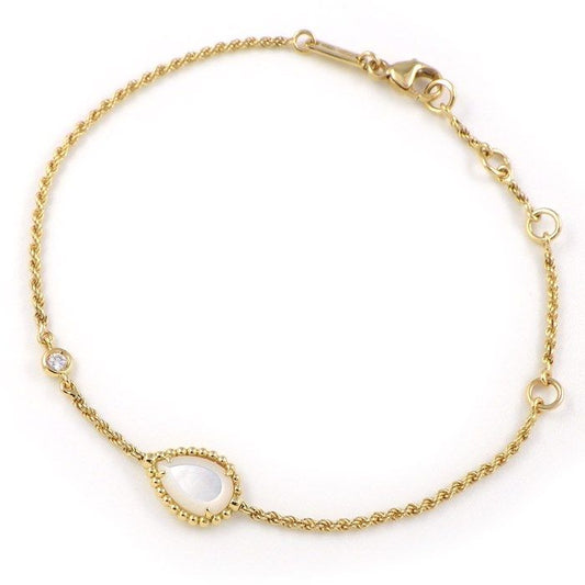 BOUCHERON Serpent Bohème XS Bracelet with Diamond & White Shell