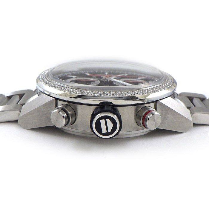 TAG Heuer Carrera Calibre 01 with Diamond Bezel - Exquisite Timepiece