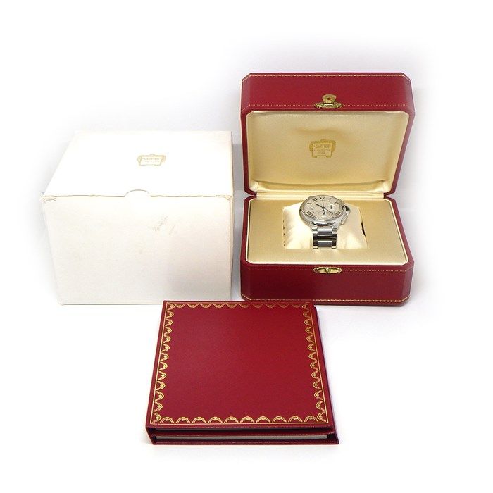 Cartier Ballon Bleu XL W6920002 Chronograph - Silver Dial