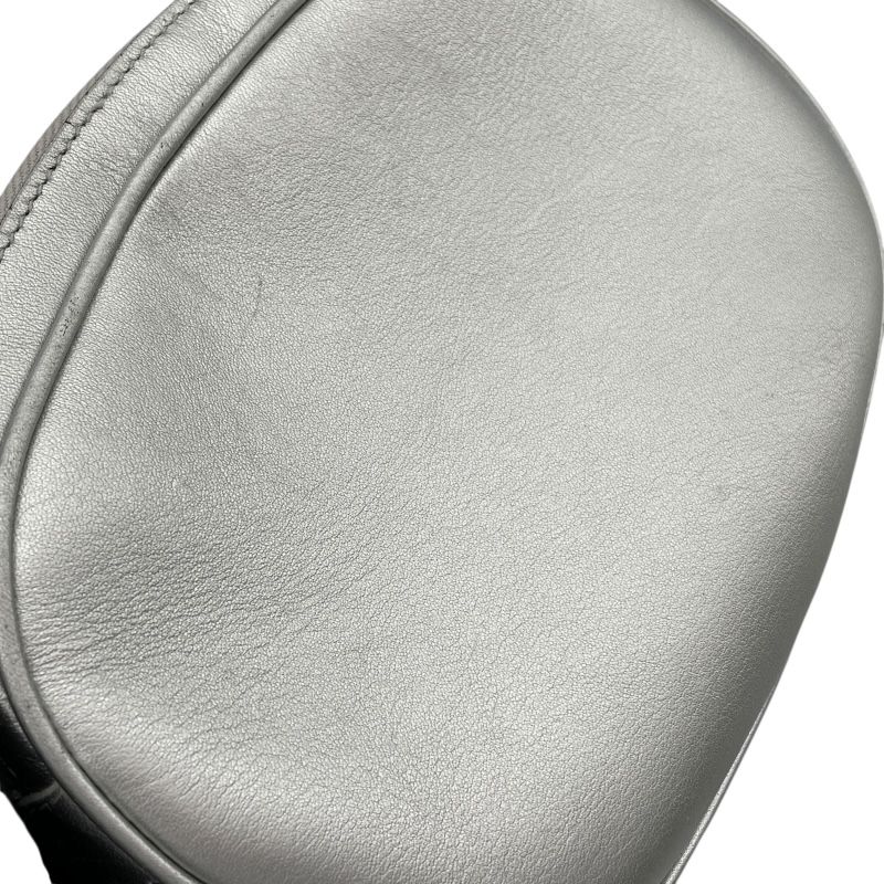 CELINE C Charm Small Camera Bag in Silver with Gold Hardware