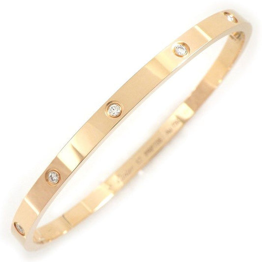 Cartier Love Bracelet SM with Diamonds in K18 Pink Gold