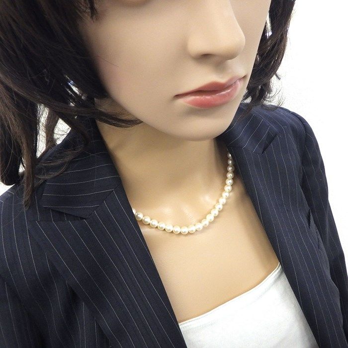 TASAKI Pearl Necklace in Silver 925 - Exquisite Craftsmanship