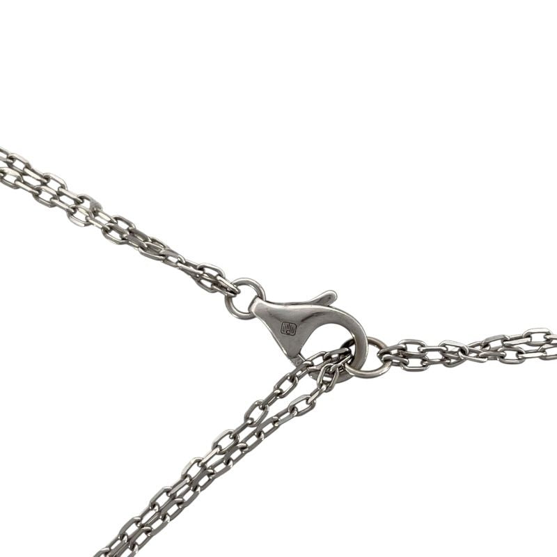 Cartier Love 3 Hoop Necklace in 750WG with Diamonds