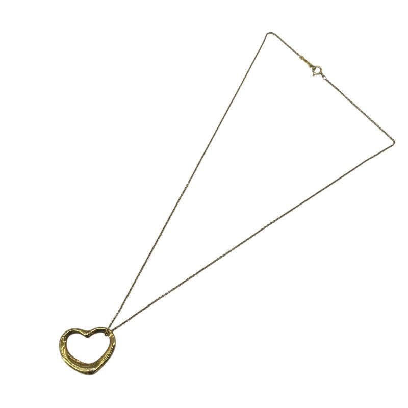 Tiffany & Co. Open Heart Necklace in 18K Yellow Gold