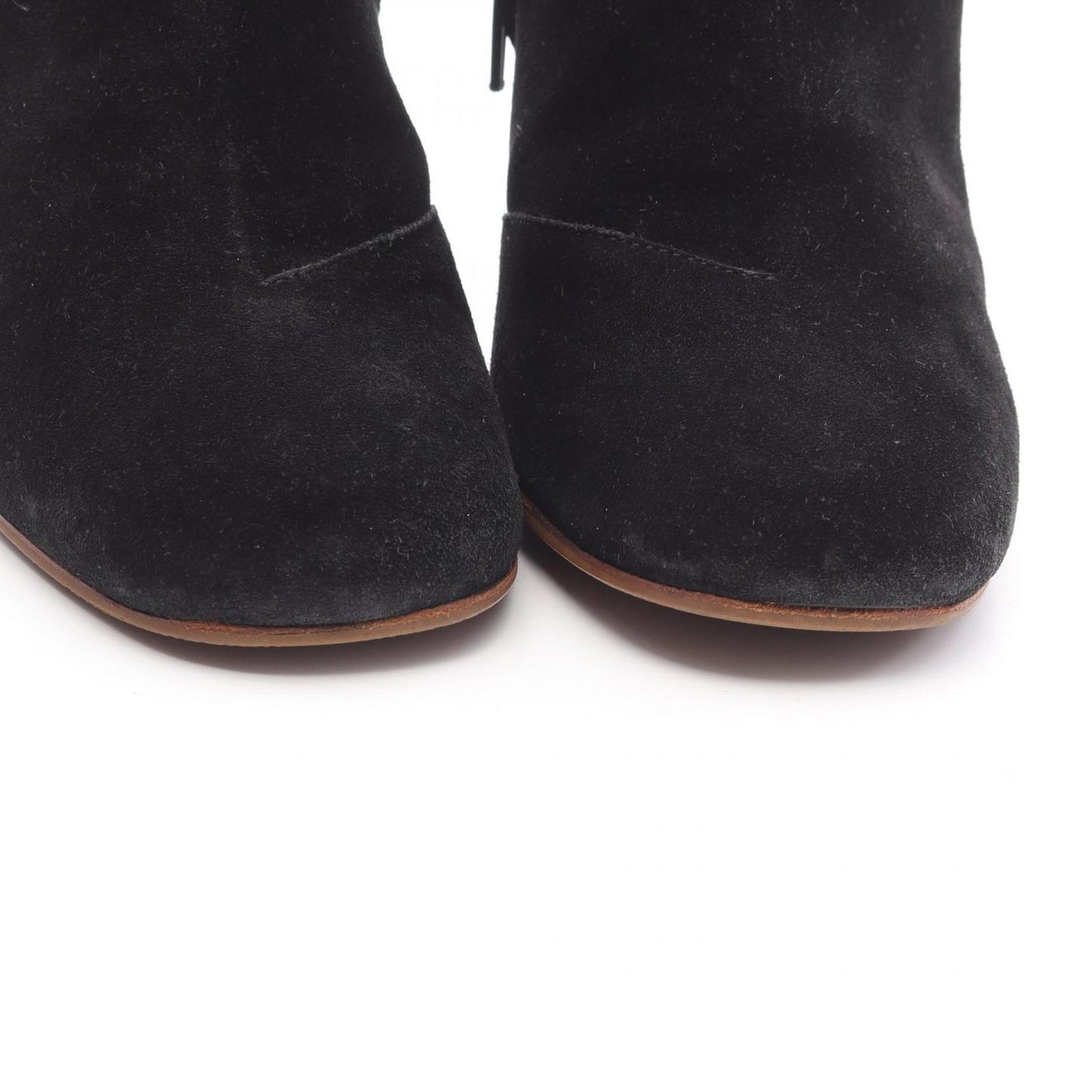 CELINE BAMBAM Black Suede Boots - Timeless Elegance
