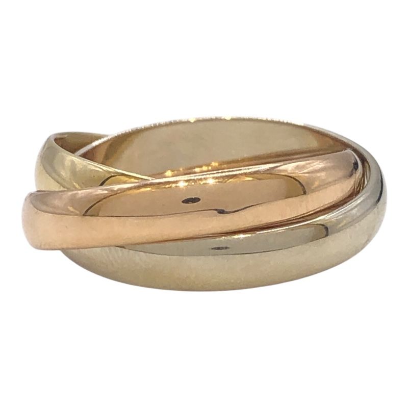 Cartier Trinity Ring in K18WG/K18PG/K18YG - A Timeless Masterpiece