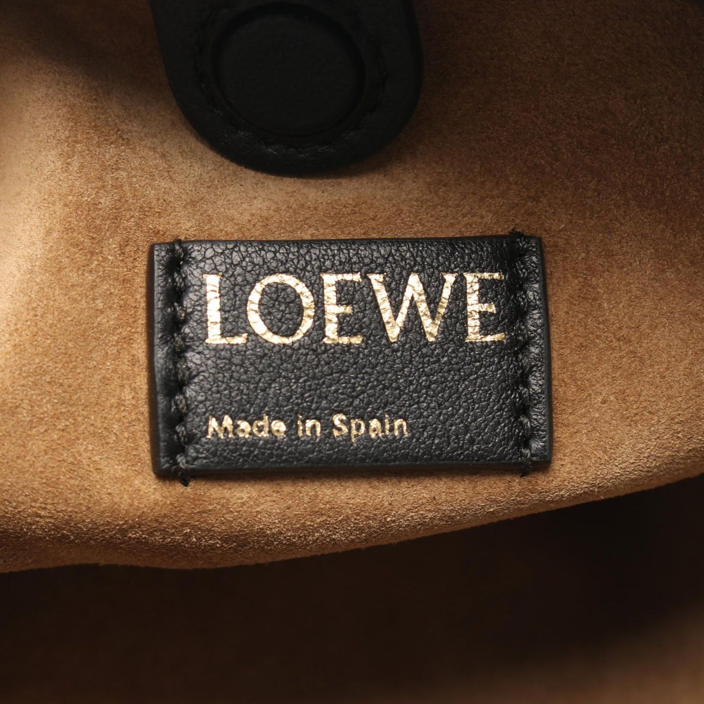 LOEWE Flamenco Mini Handbag in Black Leather - Exquisite Craftsmanship