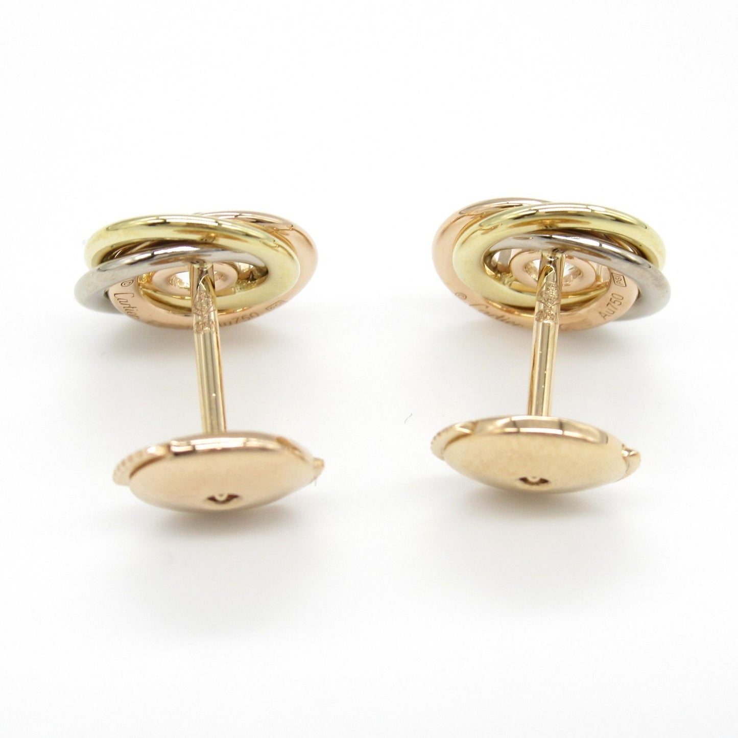 Cartier Trinity Earrings in 18K Gold - Exquisite Elegance
