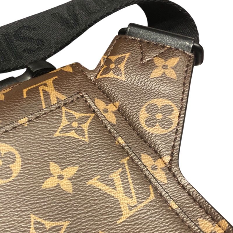 Louis Vuitton S Lock Sling Bag M45807 - Monogram Macassar Brown