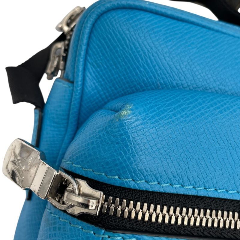 Louis Vuitton Outdoor Messenger PM in Blue Taiga Leather