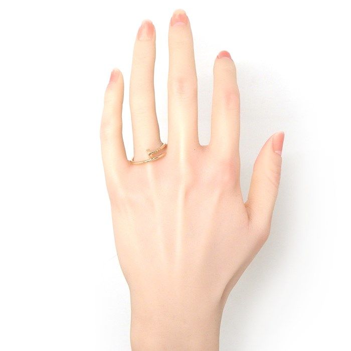 Cartier Juste un Clou Ring in K18 Pink Gold - Size 22