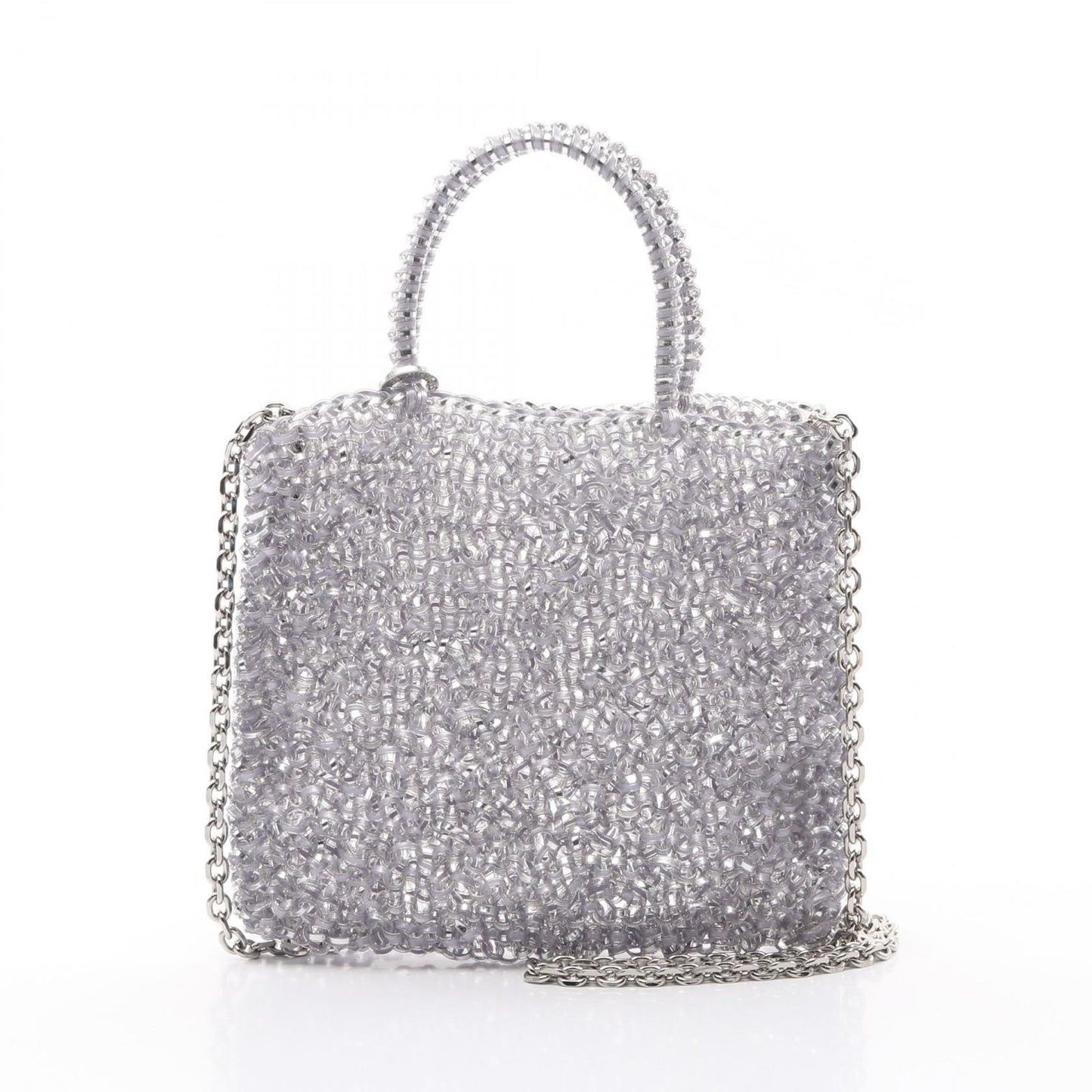 ANTEPRIMA Mini Atura Wire Handbag in Light Purple - Exquisite Craftsmanship