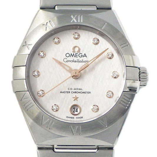 OMEGA Constellation Manhattan 131.10.29.20.52.001 - Diamond Index, Silver Dial