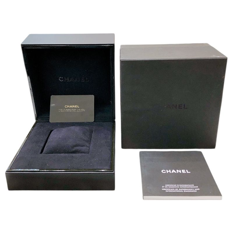 CHANEL J12 38mm Black Ceramic Diamond Men's Watch H1709