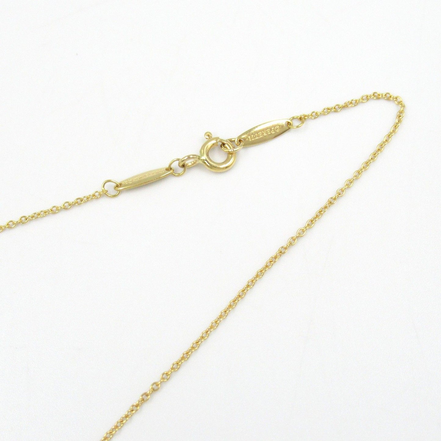 TIFFANY & CO. By the Yard Necklace in 18K Yellow Gold with Diamonds