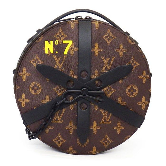 Louis Vuitton Wheel Box M59706 Monogram Canvas Handbag