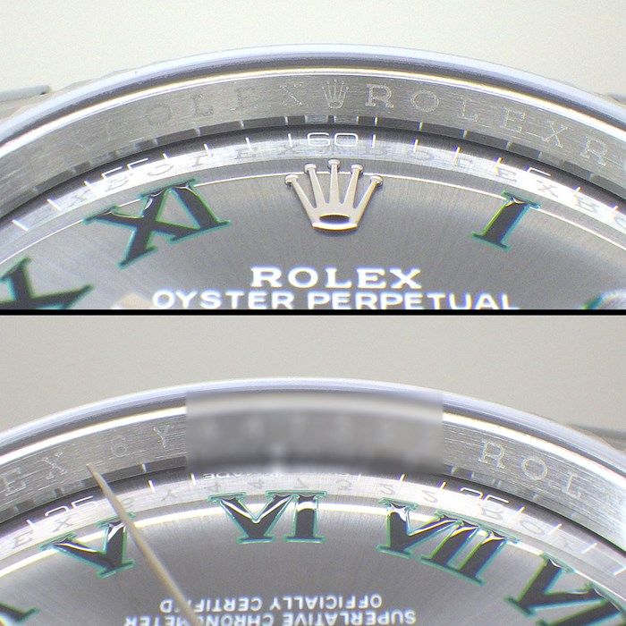 Rolex Datejust 36 126234 - Slate Roman Dial, K18WG & SS