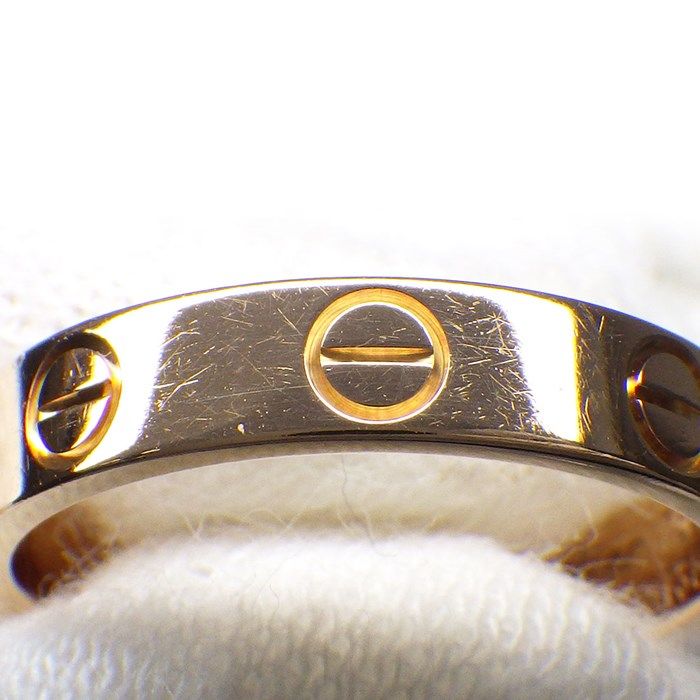 Cartier Love Ring Small Model K18PG - Timeless Elegance