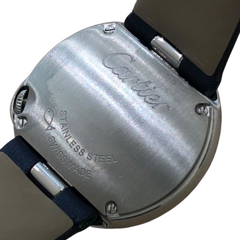Cartier Ballon Bleu W4BL0002 Silver Ladies Watch - Timeless Elegance
