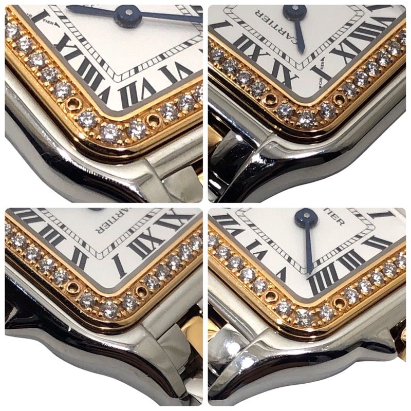 Cartier Panthère de Cartier SM W3PN0006 Silver PG/SS Ladies Watch