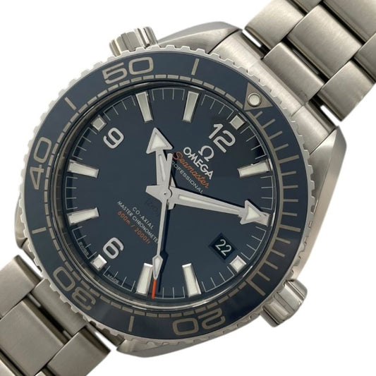 OMEGA Seamaster Planet Ocean 600M Co-Axial - Blue Dial, Men's Watch