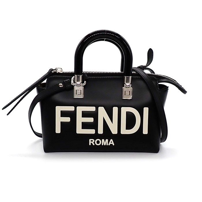 Fendi By The Way Mini Handbag in Black Calf Leather - A Timeless Classic