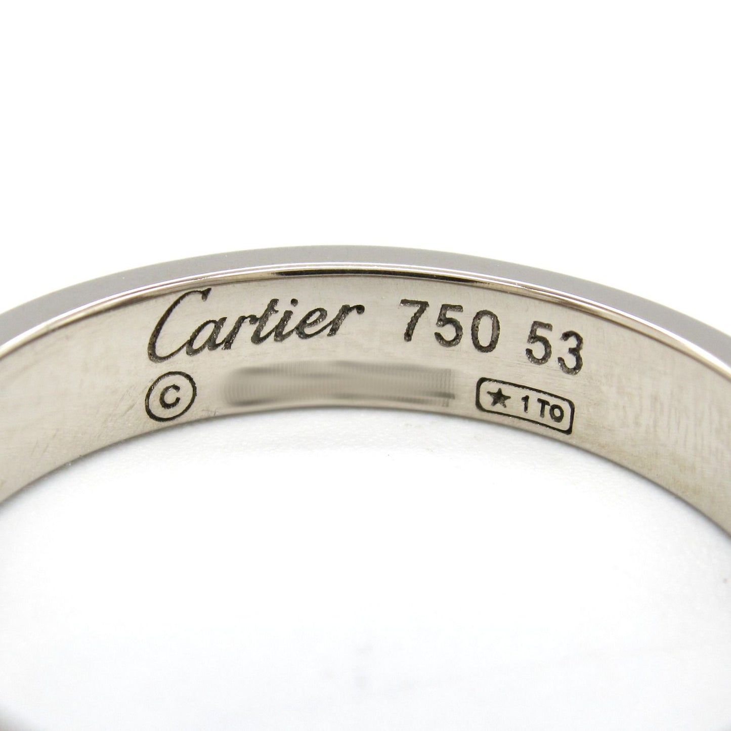 Cartier Mini Love Ring in 18K White Gold - Timeless Elegance